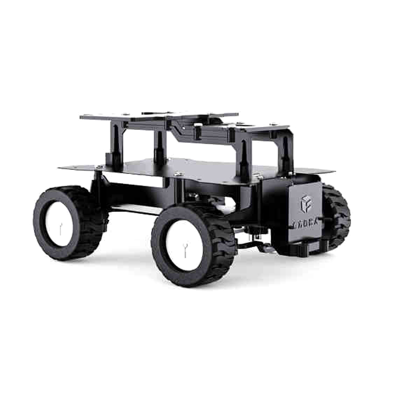 Coding Robot Toy - アクリル 4WD ロボットカーモーターアッカーマン全方向追跡シャーシ Arduino STM32 ESP32