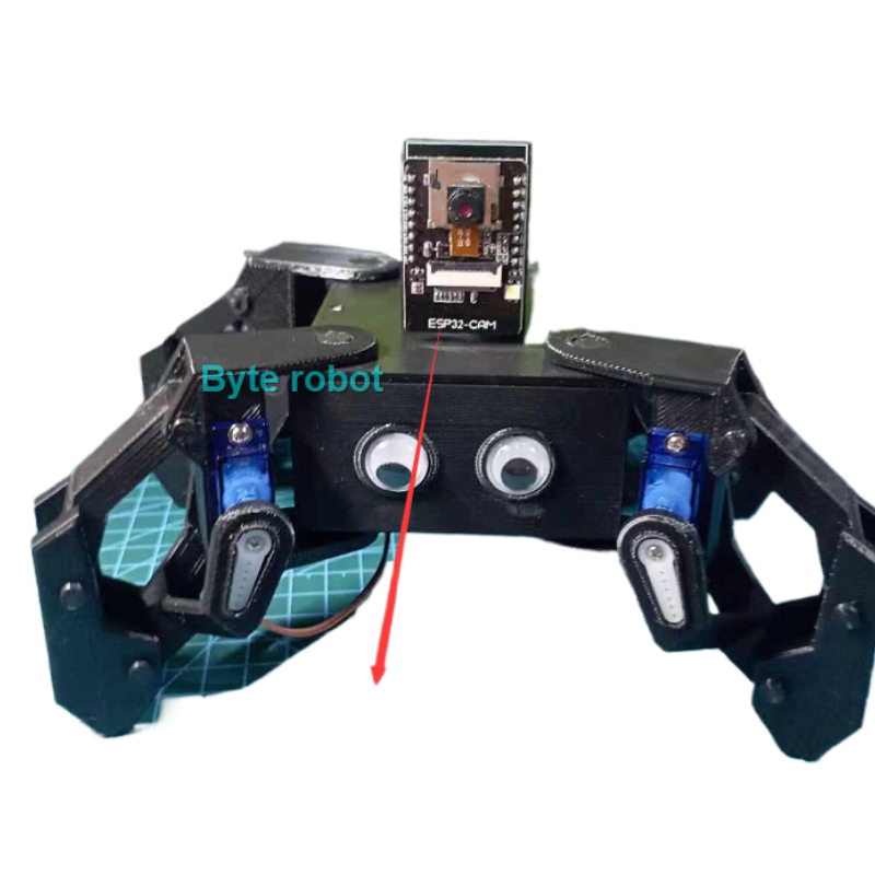 Coding Robot Toy - SG90 ビデオロボットスパイダー カメラ付き Arduino ロボットDIYキット ESP32-CAMロボット