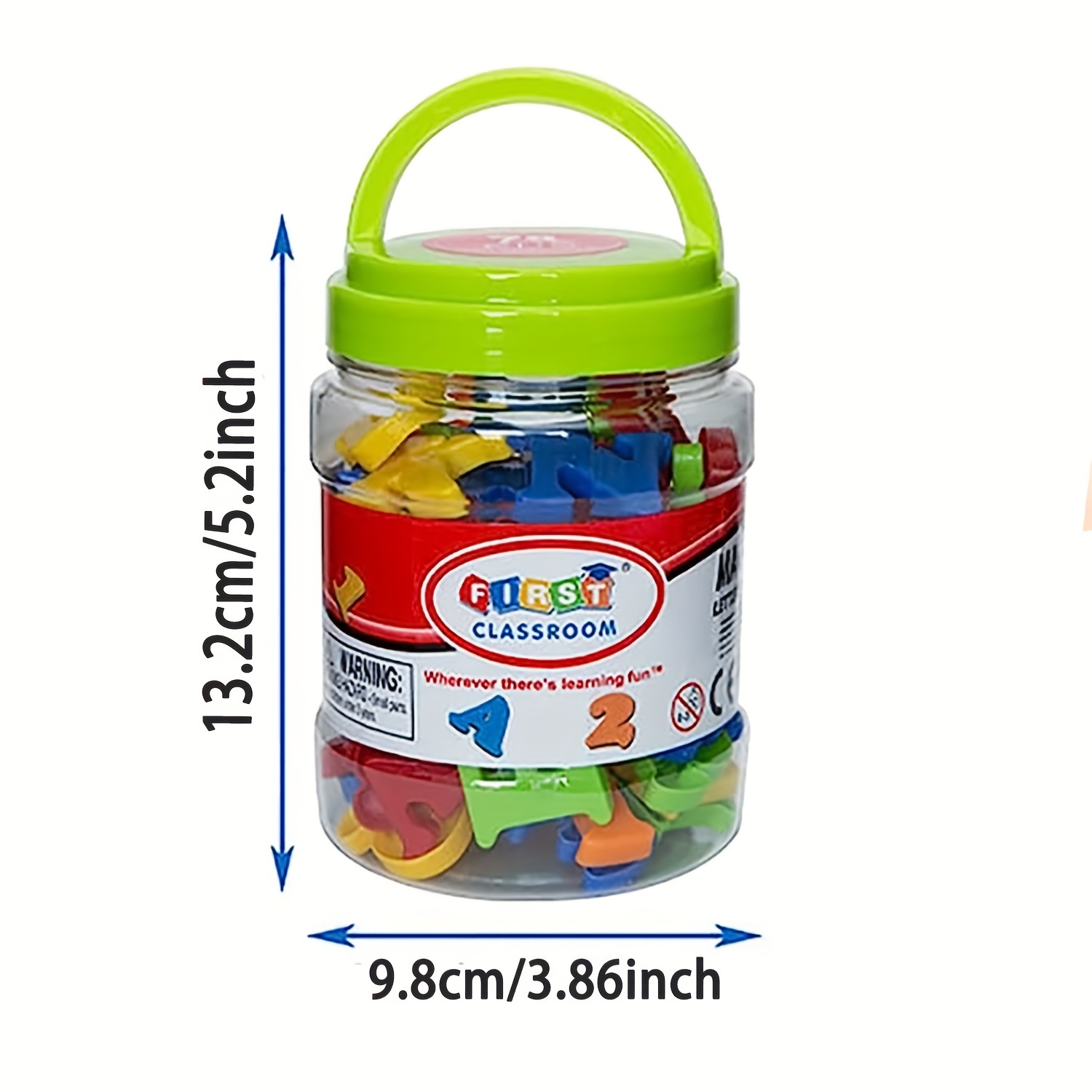 78個の磁気文字数字アルファベット、カラフルなABC 123 - Kids Educational - Alphabet Numbers & More のレビューと価格