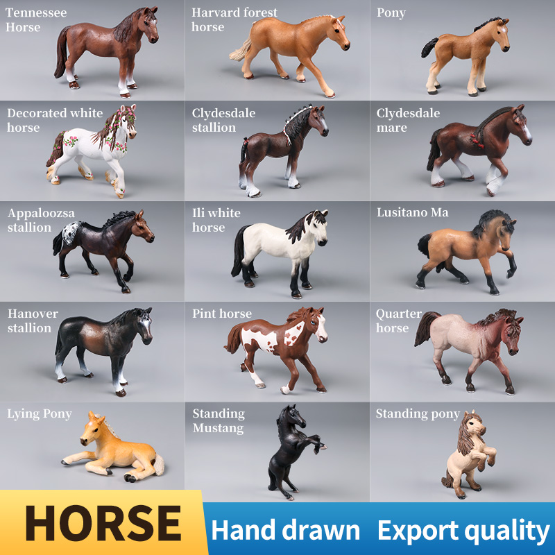 翼のある馬モデルアクションフィギュア - シミュレーション家 - Kids Education Picture のレビューと価格