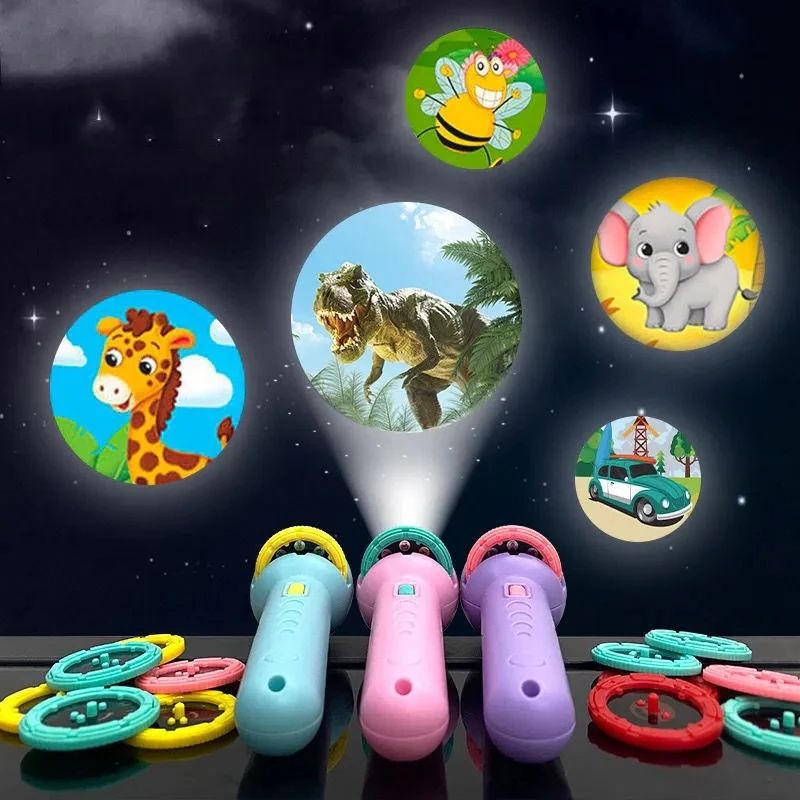 懐中電灯プロジェクター子供用赤ちゃん睡眠絵本トーチランプおも - Kids Education Story のレビューと価格