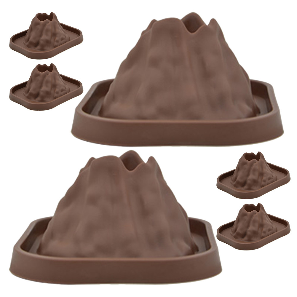 実験用のリアルな火山模型6個入り。火山噴火のシミュレーション - Science Kit Volcano のレビューと価格