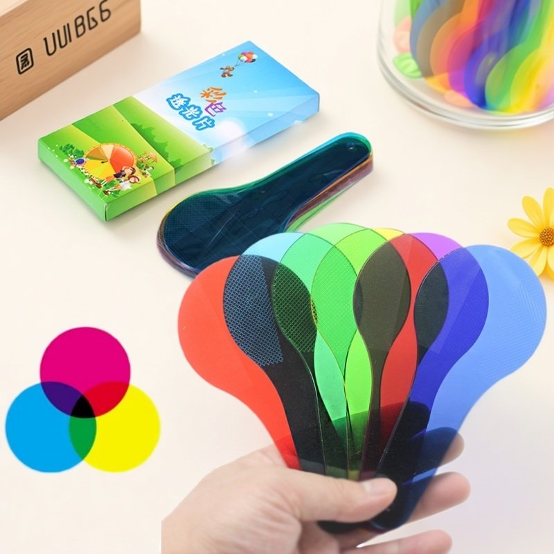 モンテッソーリ半透明カラーシート 子供用感覚玩具 早期学習  - Science Kit Volcano のレビューと価格