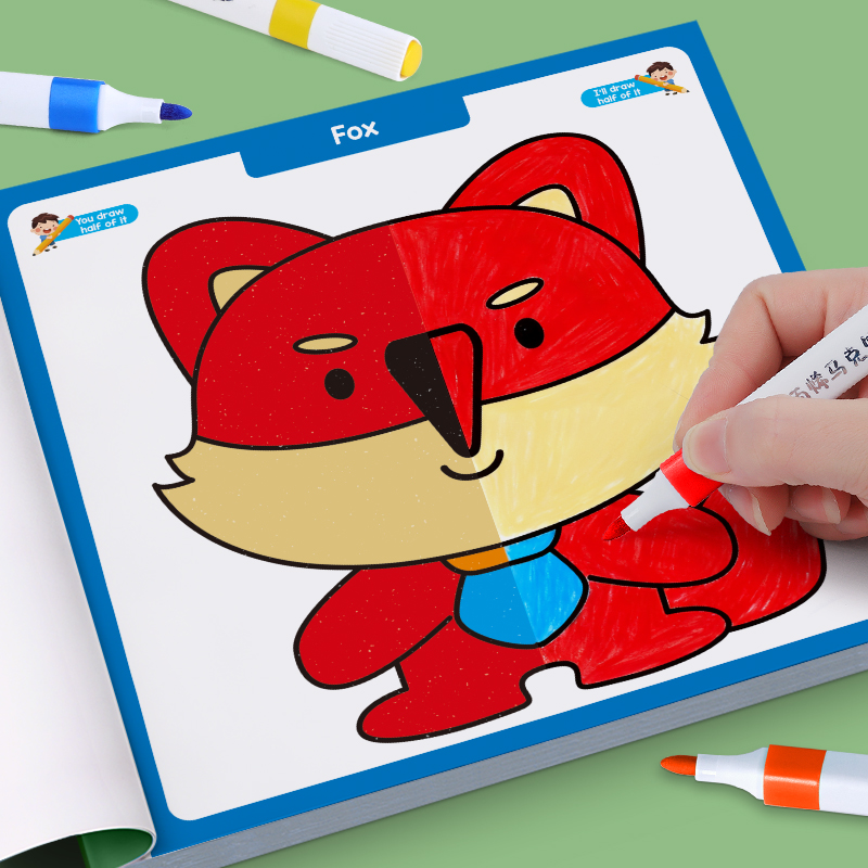 子供向けクリエイティブ塗り絵 - 半塗り絵、動物、海、キャラ - Drawing Projector Kids のレビューと価格