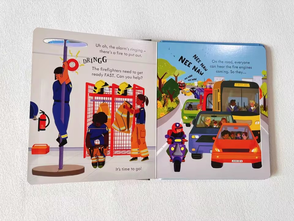 Usborne ピープインサイド 消防車の仕組みを知る 3D - Kids Education Picture のレビューと価格