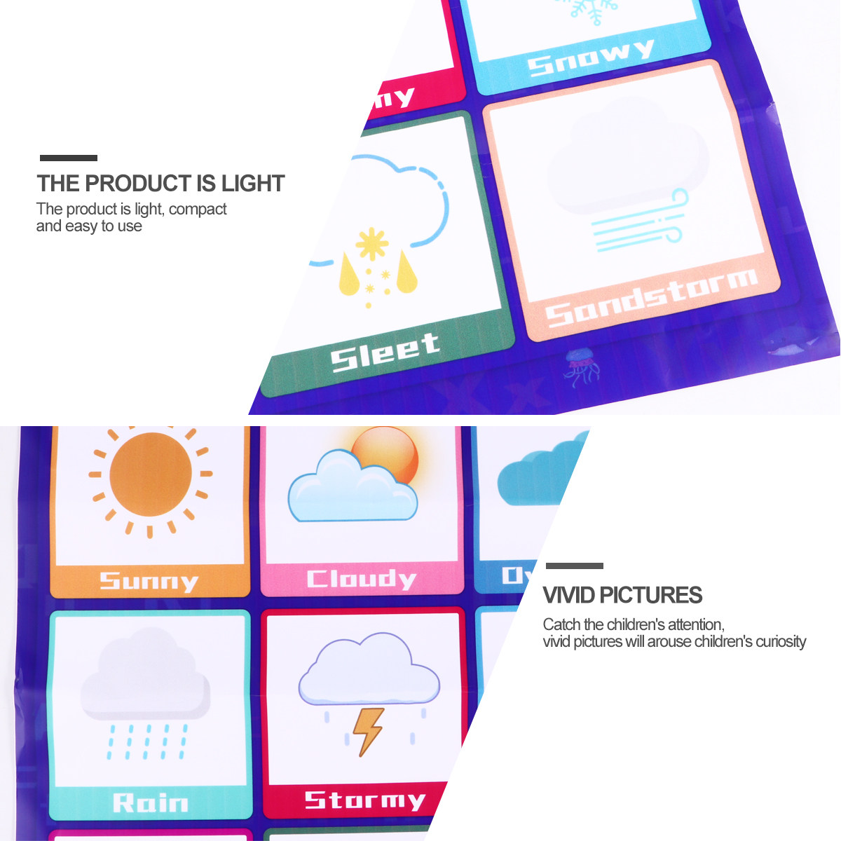 高品質な英語の壁掛け式教育用ポスター1枚。幼児や子供向けの、 - Kids Educational Posters のレビューと価格