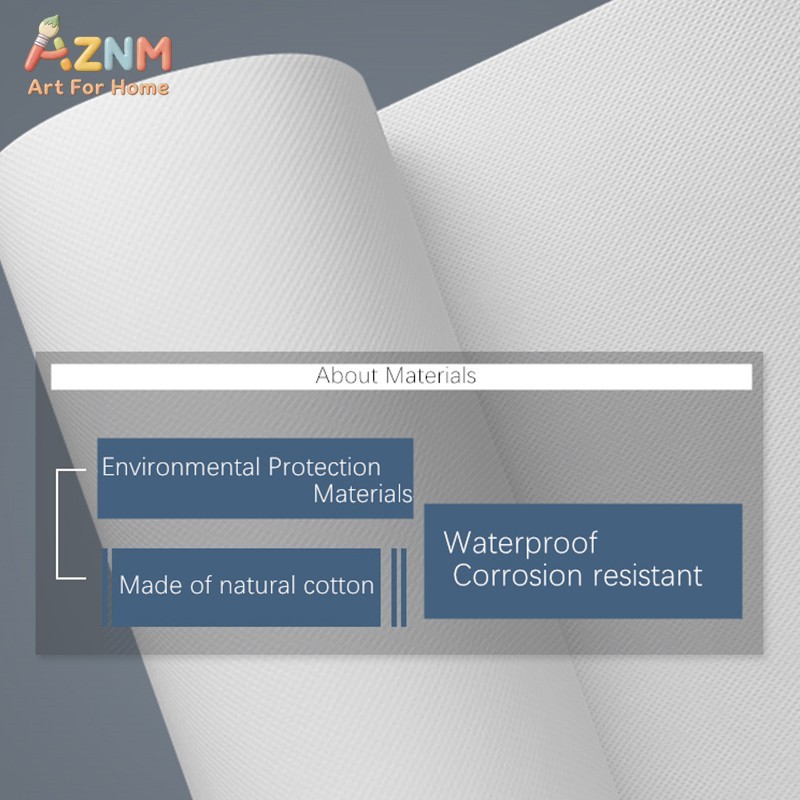 AZNM フランス製子供向け教育用キャンバスウォールアート  - Kids Educational - Alphabet Numbers & More のレビューと価格