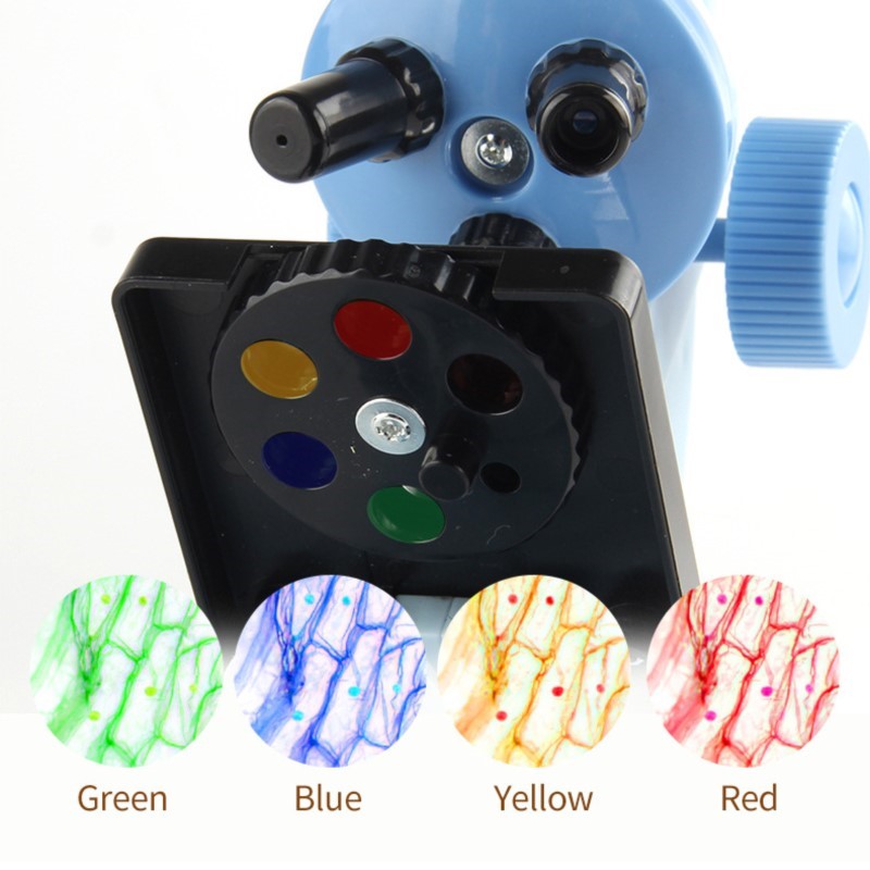 子供用科学顕微鏡 LED高解像度ライト 科学実験教育玩具 子 - Science Kit Volcano のレビューと価格