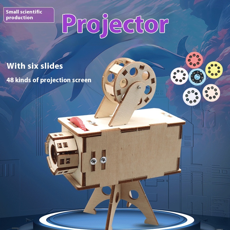 DIY 木製科学プロジェクトモデルキット科学実験おもちゃ早期 - Drawing Projector Kids のレビューと価格