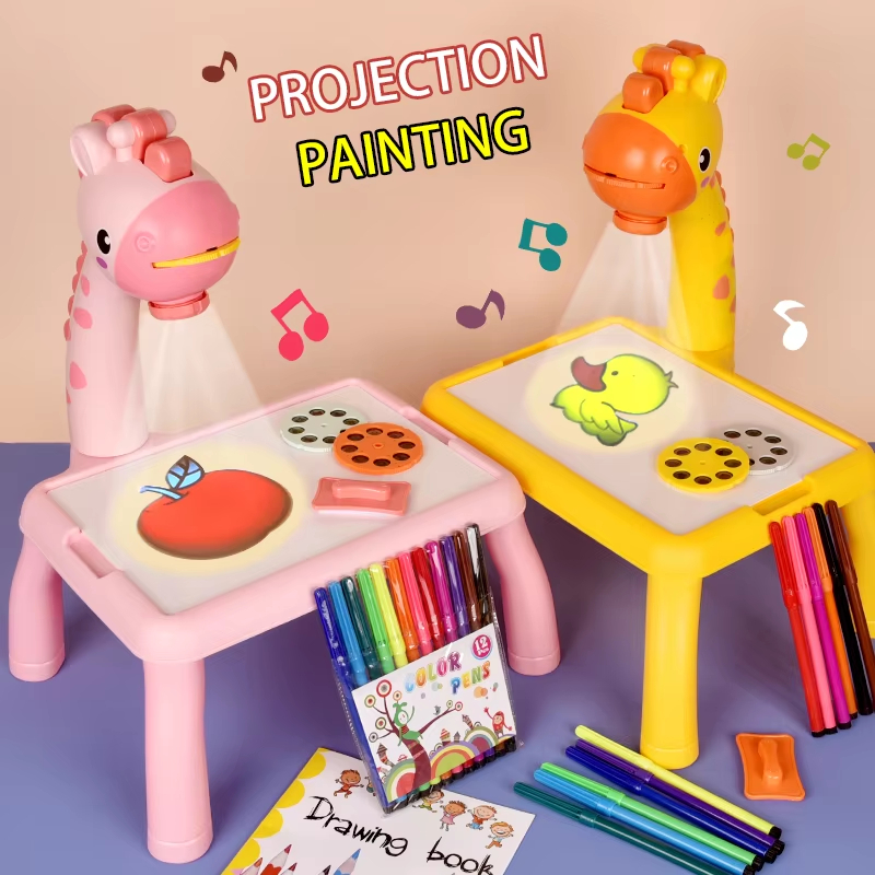 子供用プロジェクターお絵かきボード、トレーシングプロジェクシ - Drawing Projector Kids のレビューと価格