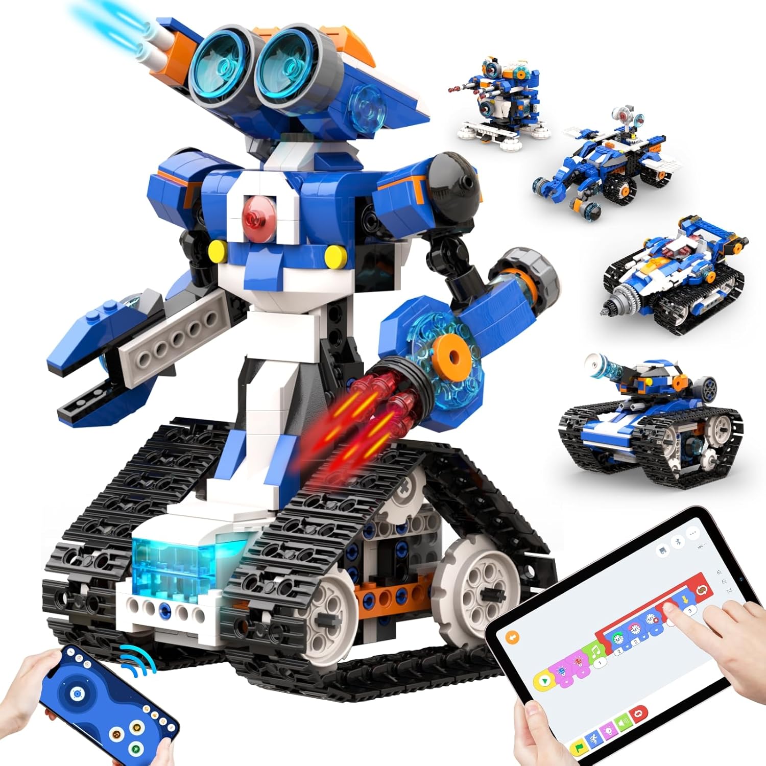 Apitor Robot J 6 in 1 STEMキット  - Coding Robot Toy のレビューと価格