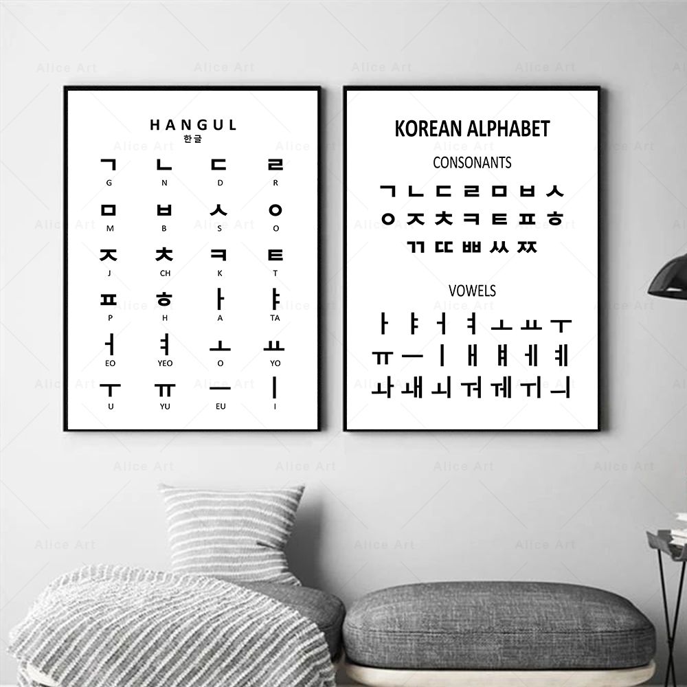 子供のためのアルファベットの創造的な絵画,署名付きポスター - Kids Educational Posters のレビューと価格