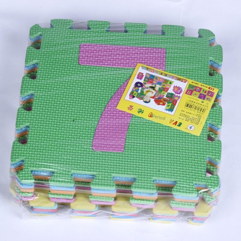 無毒PEフォーム製プレイマット アルファベット数字パズルマッ - Kids Educational - Alphabet Numbers & More のレビューと価格