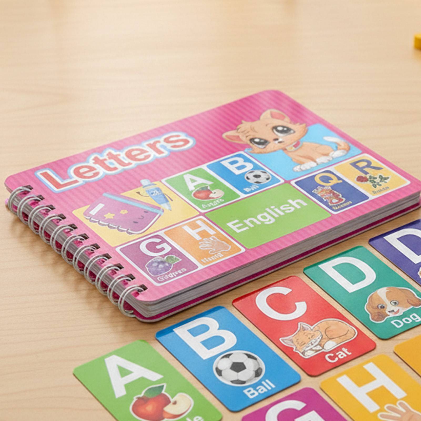 早期教育認知カードブック アルファベット数字学習教育玩具 安 - Kids Educational - Alphabet Numbers & More のレビューと価格