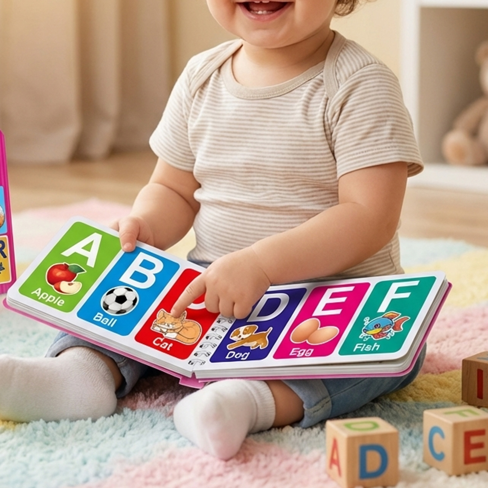早期教育認知カードブック アルファベット数字学習教育玩具 安 - Kids Educational - Alphabet Numbers & More のレビューと価格
