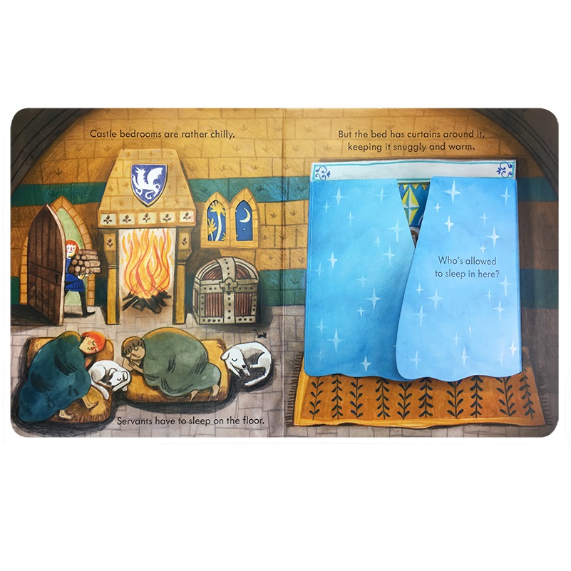Usborne Peep Inside The Castle - Kids Education Picture のレビューと価格