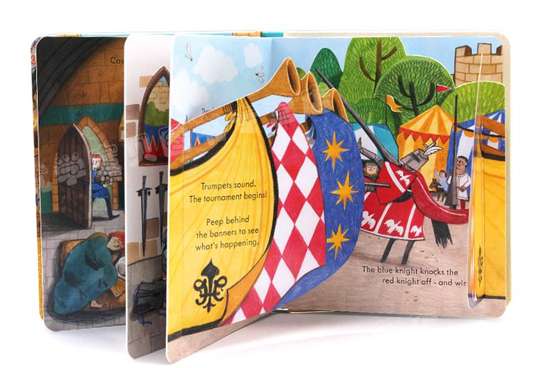 Usborne Peep Inside The Castle - Kids Education Picture のレビューと価格