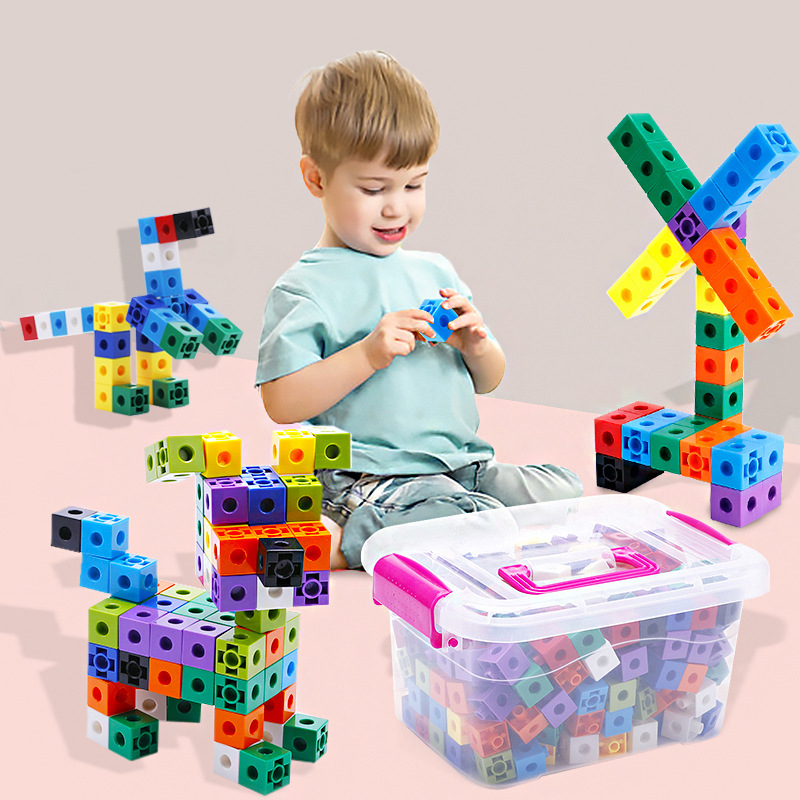 数学リンクキューブセット 100個入り 数学教材とキューブ  - Math Manipulative Set のレビューと価格