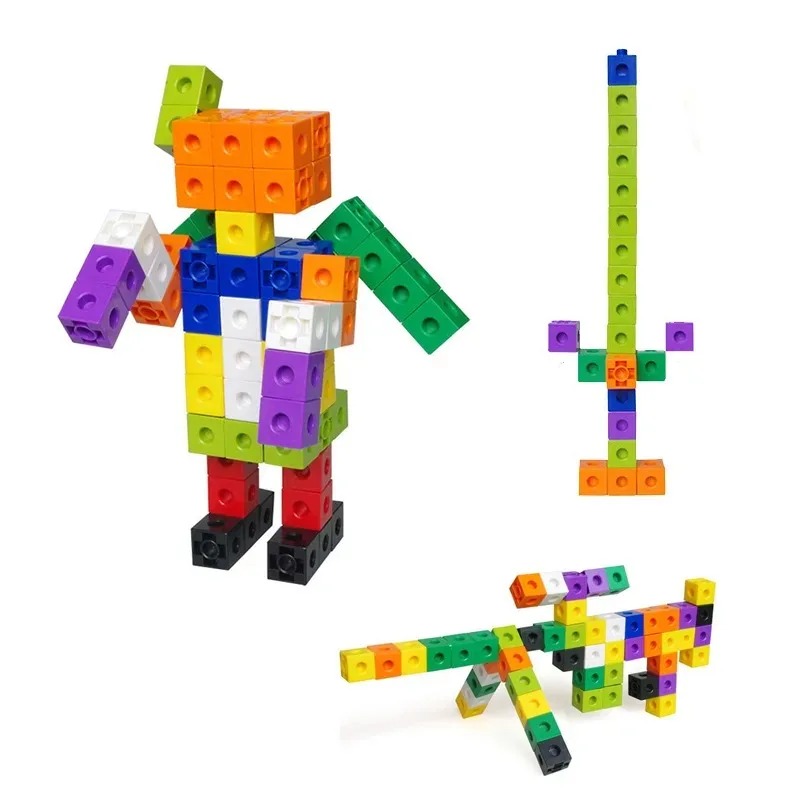 数学リンクキューブセット 100個入り 数学教材とキューブ  - Math Manipulative Set のレビューと価格