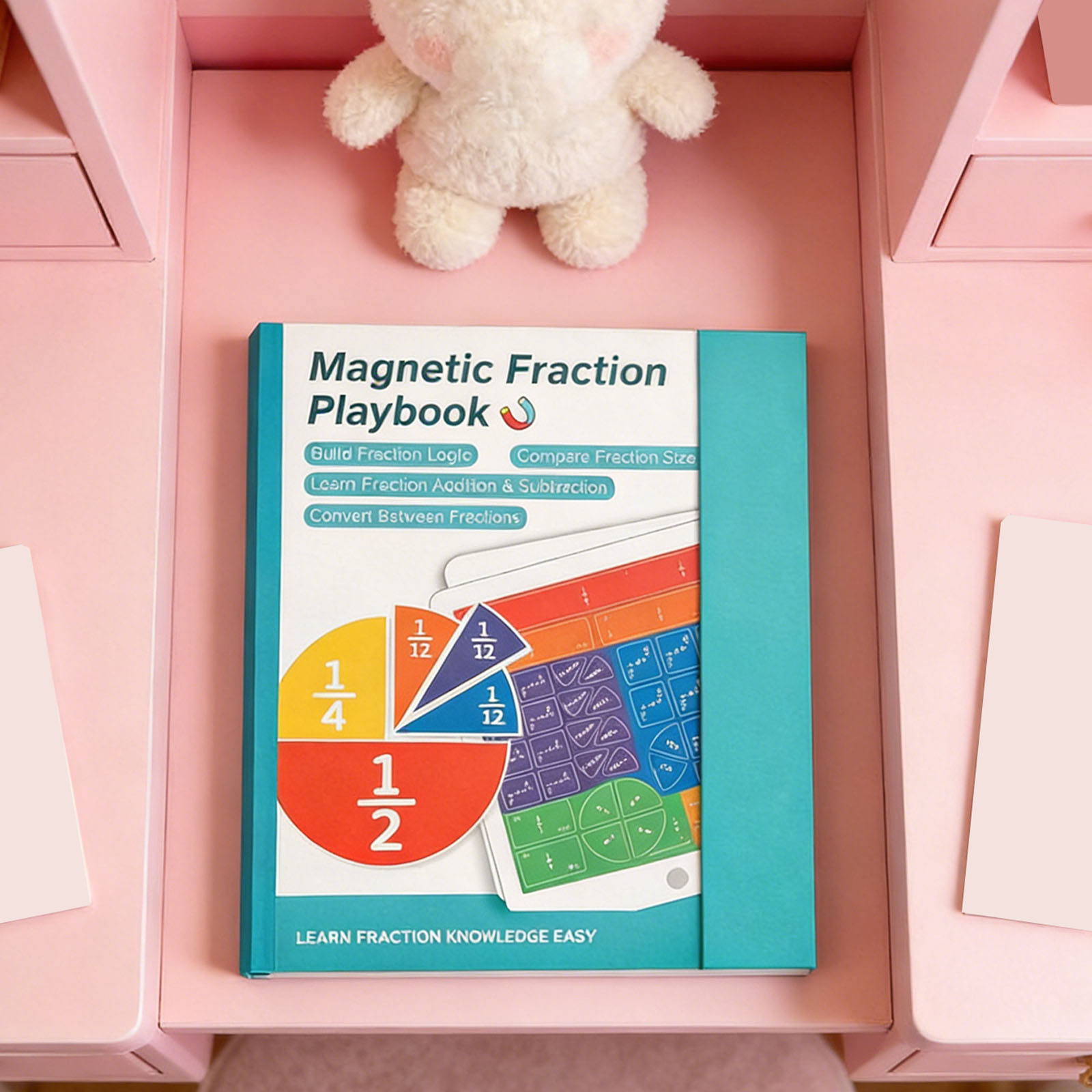分数教材、実物教材、分数学習帳、学習ツール、数学学習パズルブ - Math Manipulative Set のレビューと価格