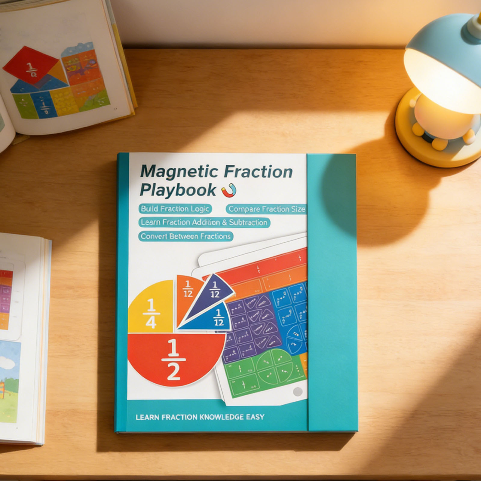 分数教材、実物教材、分数学習帳、学習ツール、数学学習パズルブ - Math Manipulative Set のレビューと価格