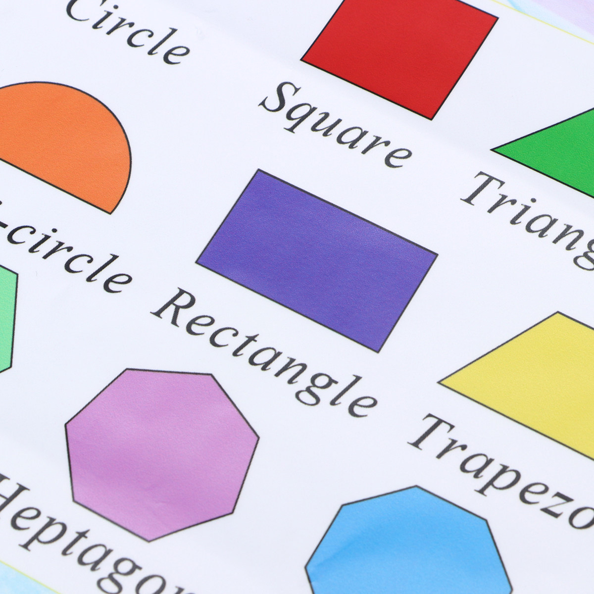 幼児向け早期教育用ウォールポスター、自己粘着式、40x60c - Kids Educational Posters のレビューと価格