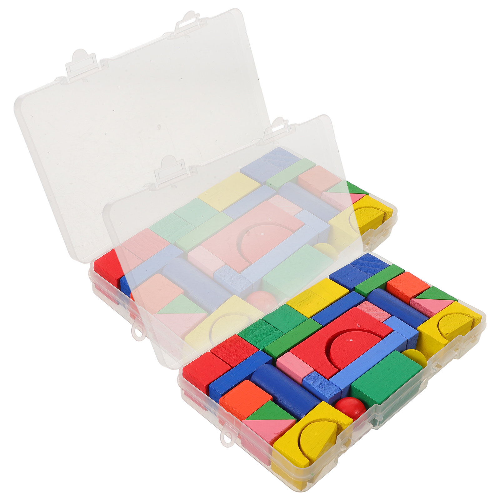 68個入り、算数教材、家庭学習用、算数教師向け、ミニ幾何学立 - Math Manipulative Set のレビューと価格